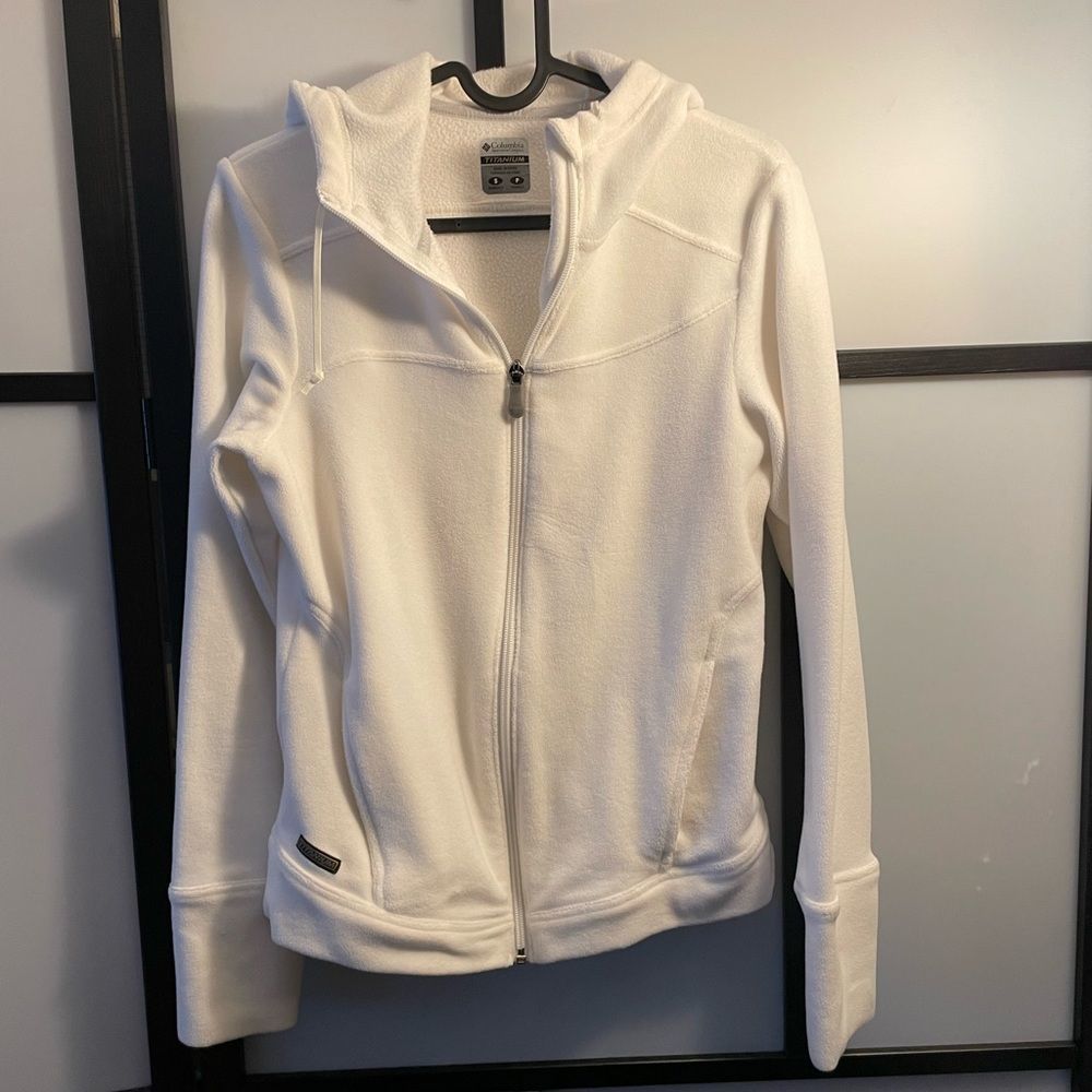 Columbia Titanium Hooded Fleece Jacket - Small